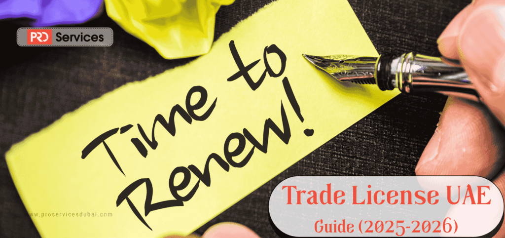 UAE Dubai Trade license Renew