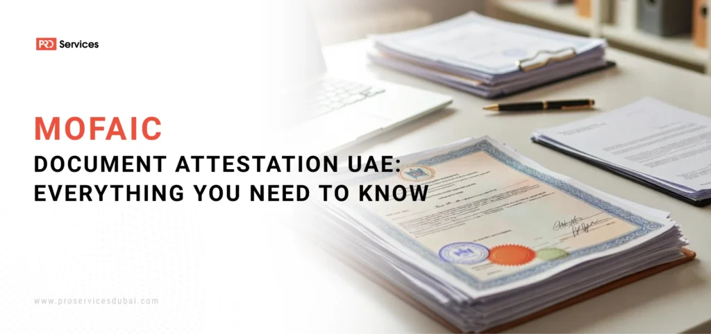 MOFAIC Document Attestation