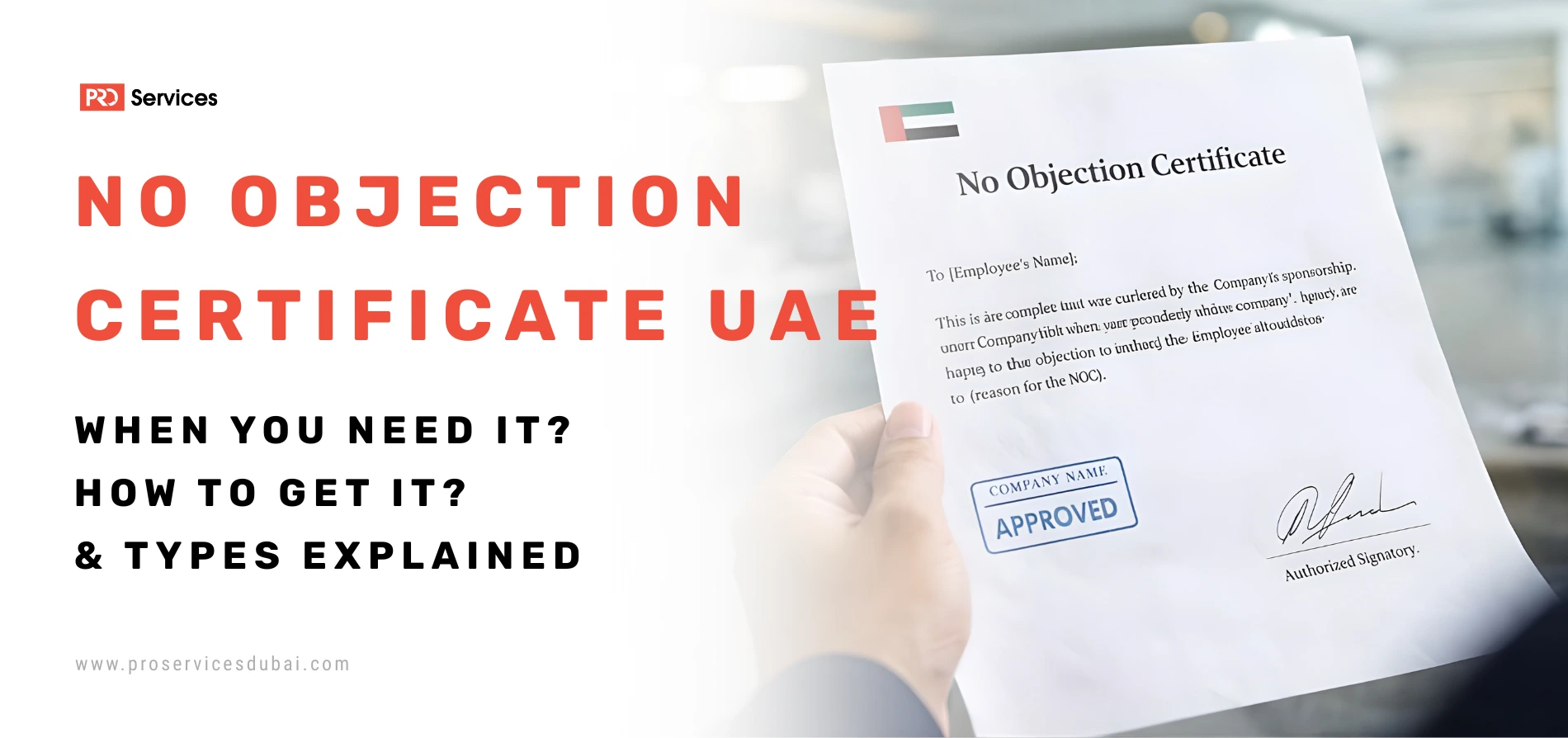 No Objection Certificate UAE