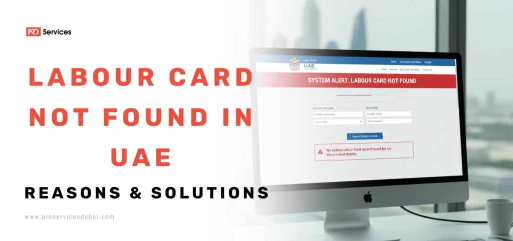 labour card not found in UAE