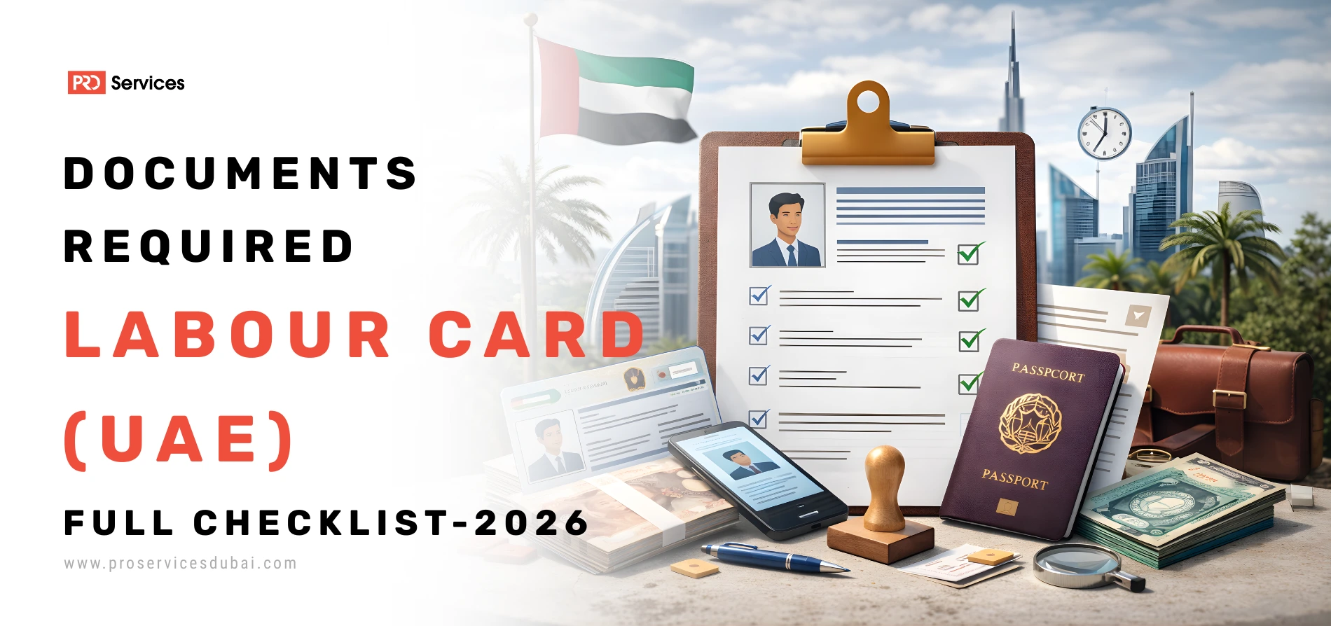 documents required for labour card UAE