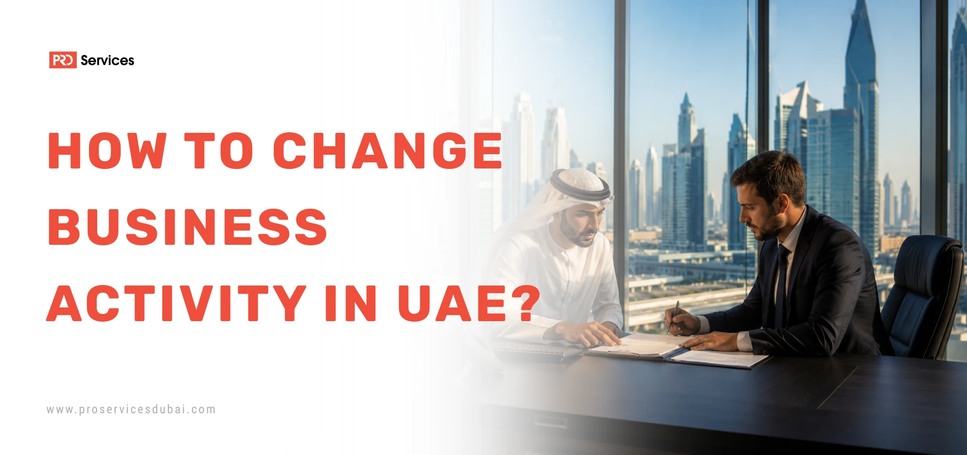 hOW to Change Business Activity in UAE
