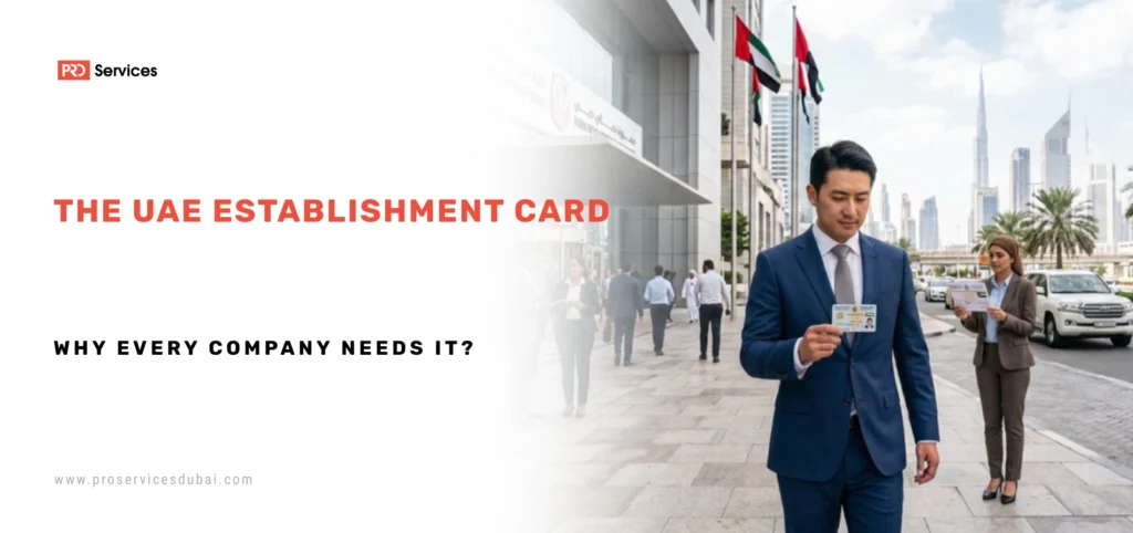 the UAE Establishment Card